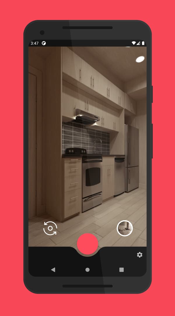 CameraX screenshot — gallery / photo result